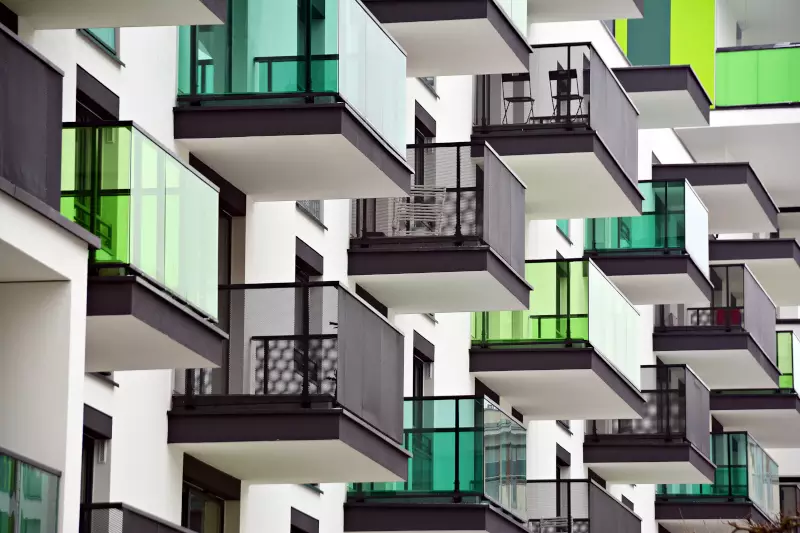 Scheiben für Balkone